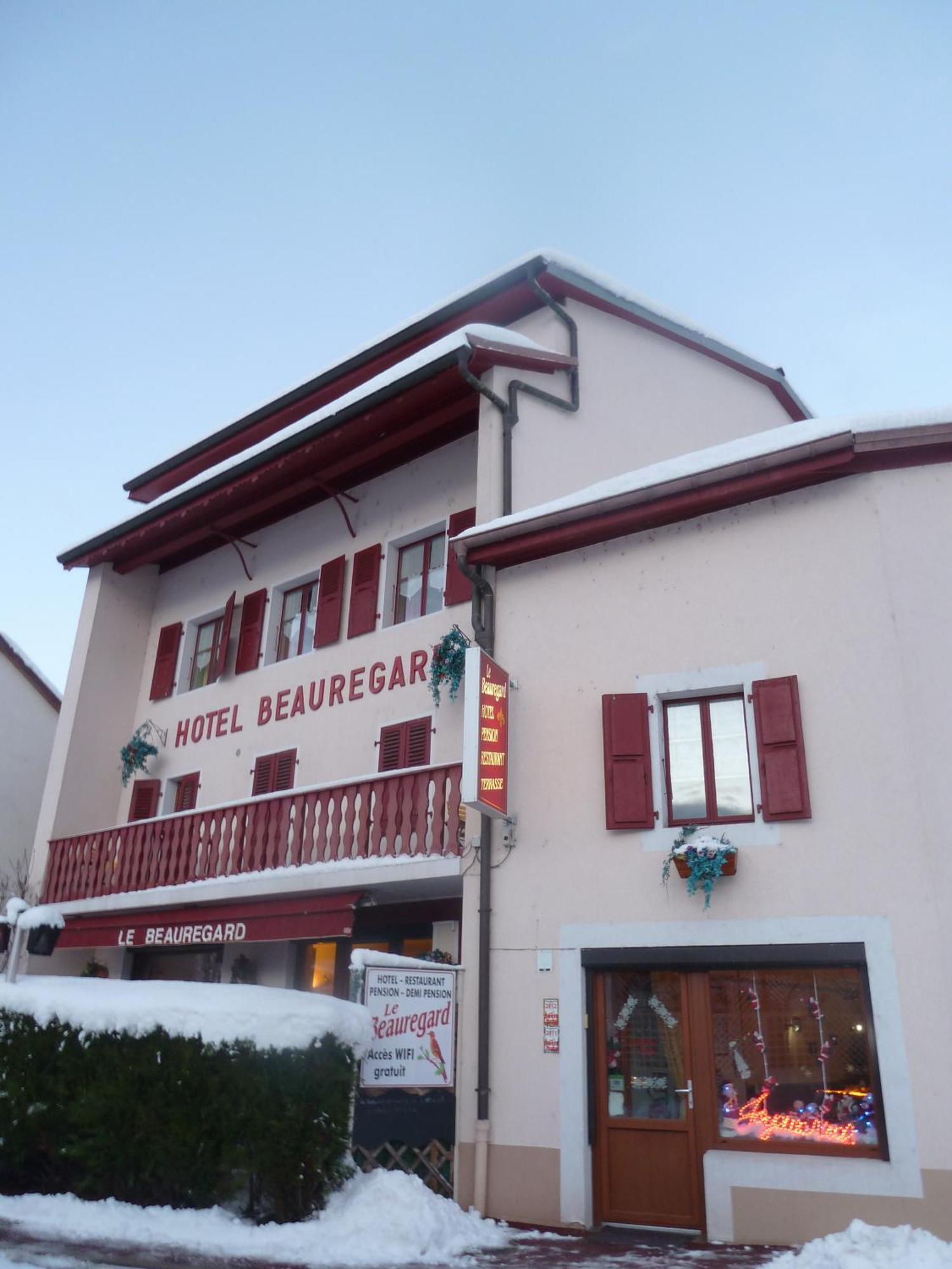 Hotel Le Beauregard 디본느레방 외부 사진